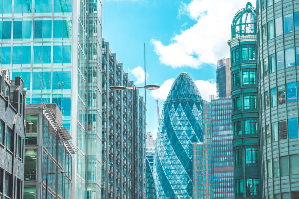 istock Offices in the central business district in London 1405457399