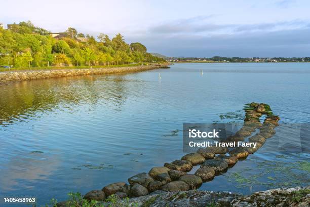 Stones In The Water Sea Coast Fjord Landscape Hafrsfjord Rogaland Norway Stock Photo - Download Image Now