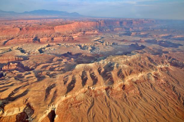 istock Aerial view over canyonlands 1405463824