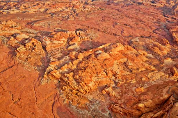 istock Aerial view over canyonlands 1405464133