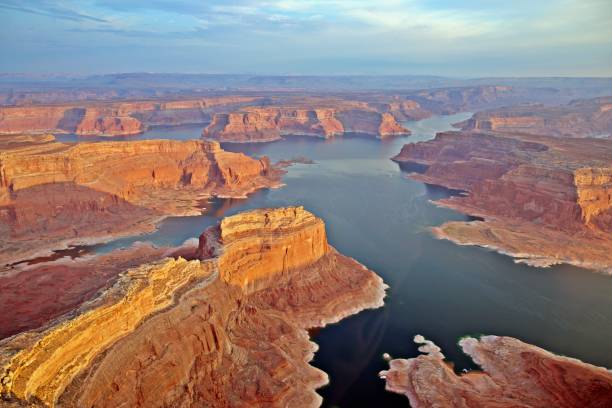 istock Aerial view over Lake Powell 1405464472