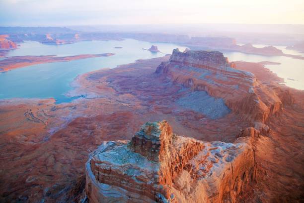 istock Aerial view over Lake Powell 1405464646
