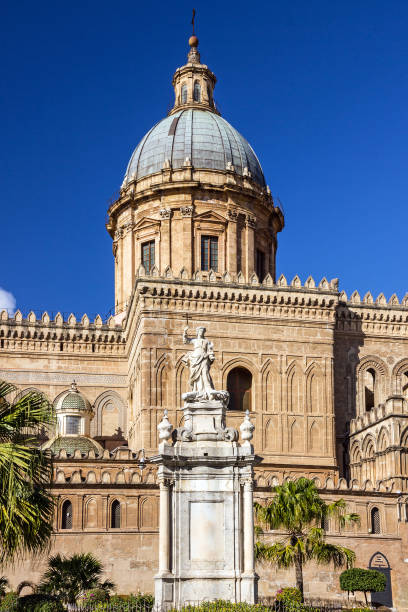 istock Palermo Cathedral church, Sicily, Italy 1405467568