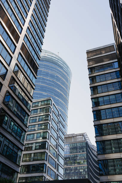 istock Modern office buildings in the financial district 1405476484