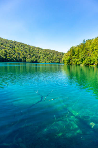 istock Discovery tour through the beautiful Plitvice Lakes National Park 1405480194