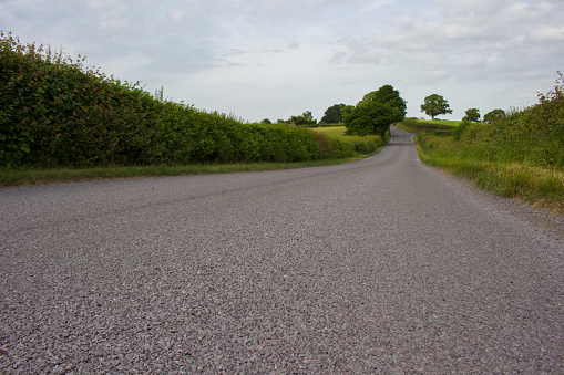 Rural roads and big skies in the Shropshire Hills