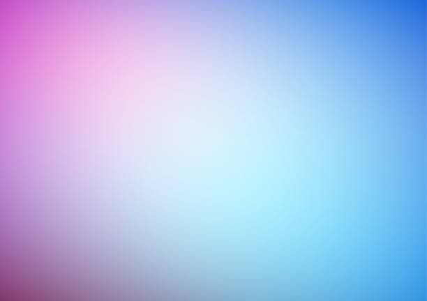 Abstract blue pink blurred textured background Modern Pink and Blue smooth blurred abstract vector background for business documents, cards, flyers, banners, advertising, brochures, posters, digital presentations, slideshows, PowerPoint, websites blur background stock illustrations
