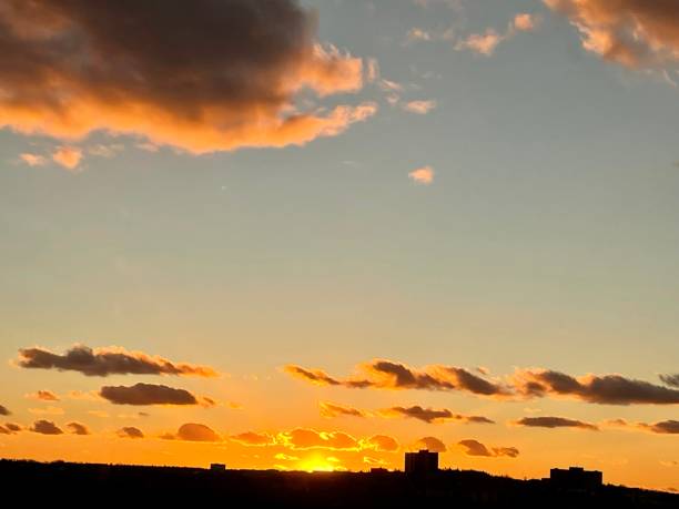 istock Winter sunset over the Northwest Arm 1405495306