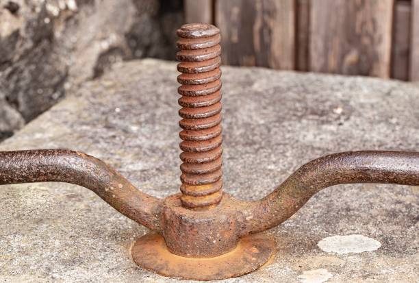 istock Rustic Metal Vice Parts. 1405495586