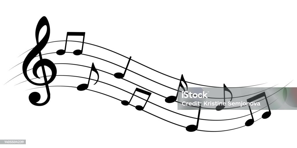 Musical Notes Isolated Music Notes Isolated Vector Illustration Stock Illustration - Download ...