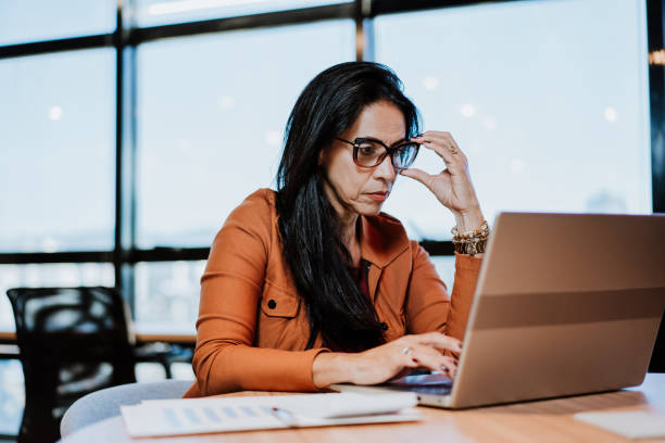 istock Businesswoman using laptop 1405507147