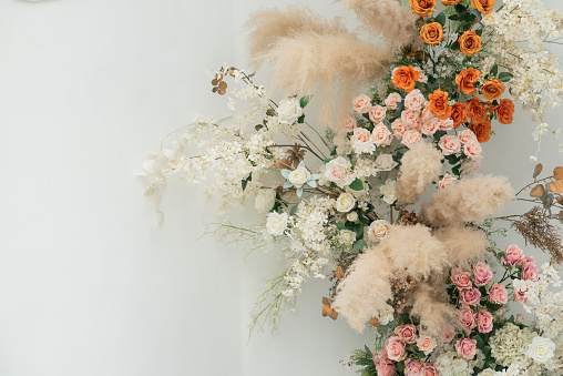 flower background, colorful background, fresh rose, backdrop wedding, bunch of flower\