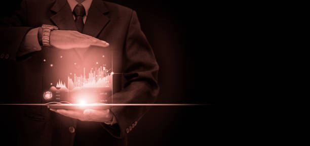 Stock market or forex trading graph and candlestick chart suitable for financial investment concept. Economy trends background for business idea and all art work design. Abstract finance background. gráfico bursátil o de comercio de divisas y gráfico de velas adecuado para el concepto de inversión financiera. antecedentes de tendencias económicas para la idea de negocio y todo el diseño de trabajos de arte. antecedentes financieros abstractos.