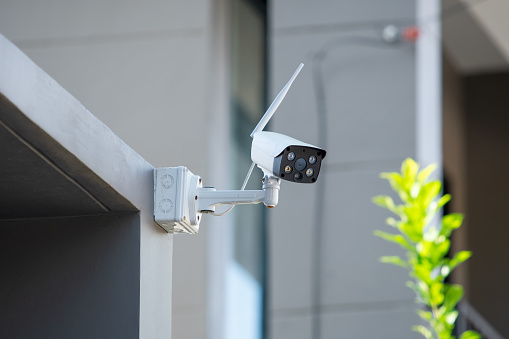 CCTV for security indoors and outdoors