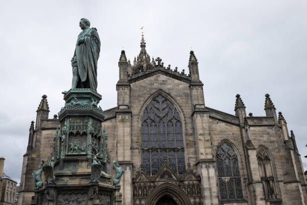 istock Historic St. Giles Cathedral in Edinburgh, Scotland 1405530559