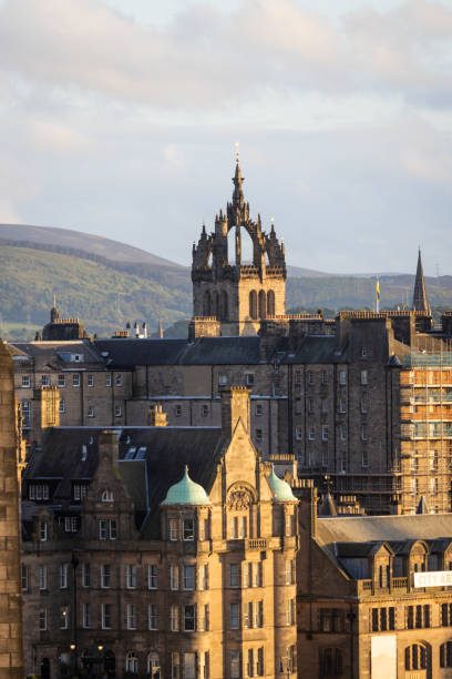 istock Edinburgh City Skyline at Golden Hour 1405532167