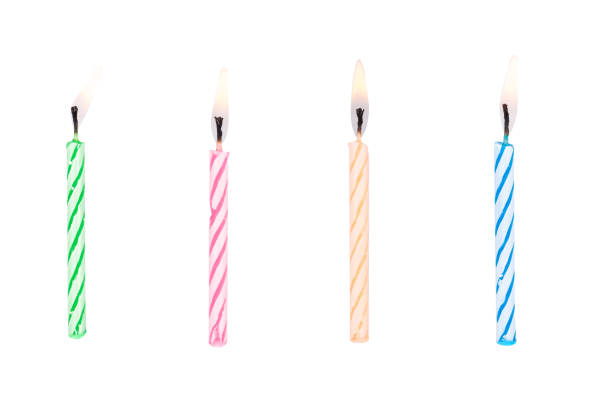 istock birthday candle isolated on white background 1405543902