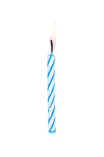 istock birthday candle isolated on white background 1405543910