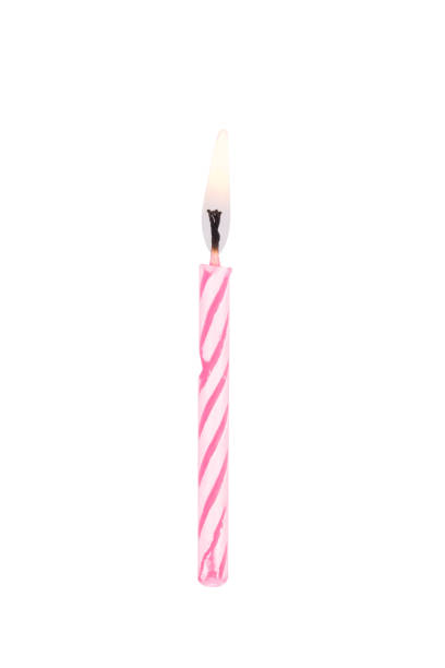 istock birthday candle isolated on white background 1405543922