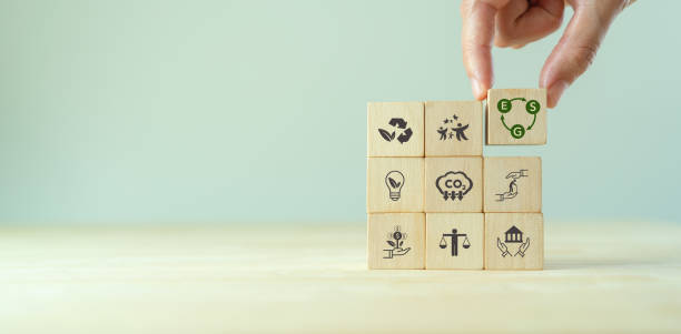 istock ESG integration concept. Positive impact to environmental, social and governance. Challenging ESG goals. ESG impact investing. Ethical and sustainable investing. Enhance ESG alignment of investments. 1405552843