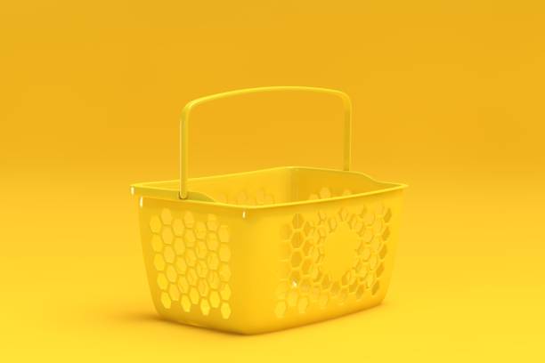 istock 3D Shopping cart 1405553725