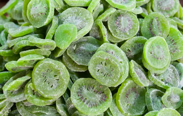 Photo of Bowl with dried kiwifruit