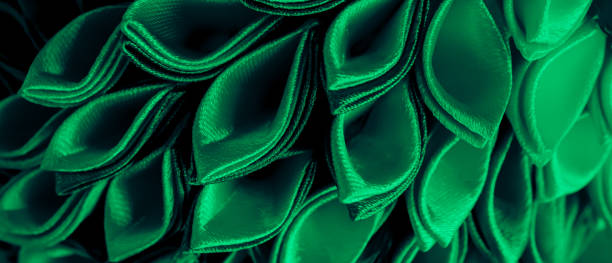 istock background with colorful teardrop leaves 1405559998