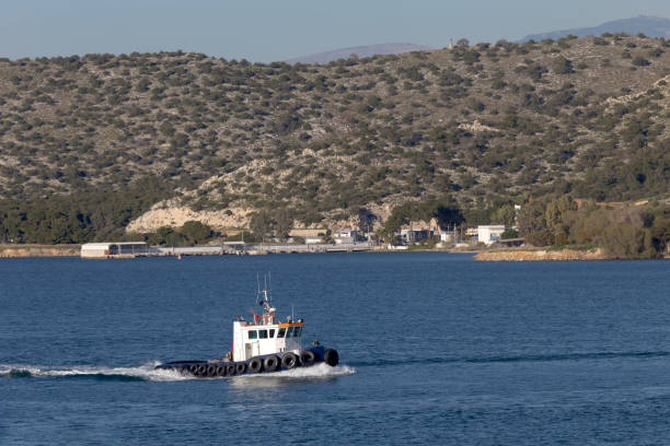 istock Boat sails on the sea on a sunny day 1405575926