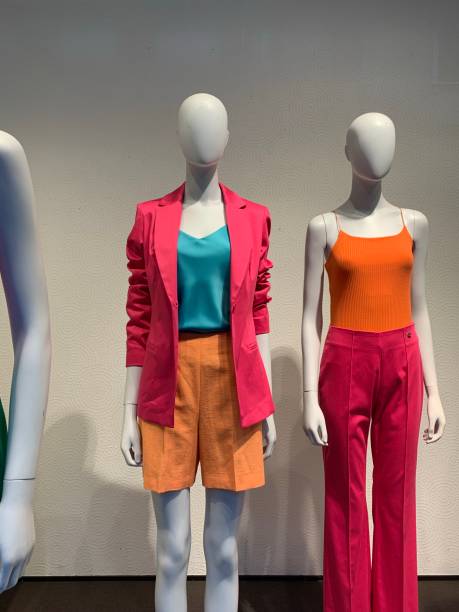 istock mannequins with women's summer clothing 1405577749