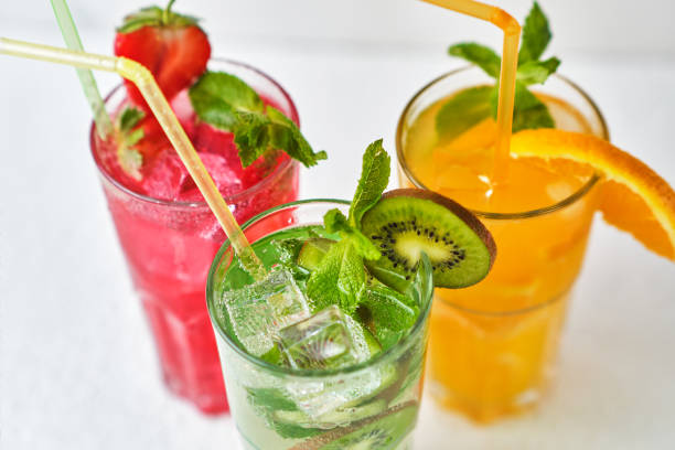 istock mix of three bright colored delicious cold lemonade 1405579970