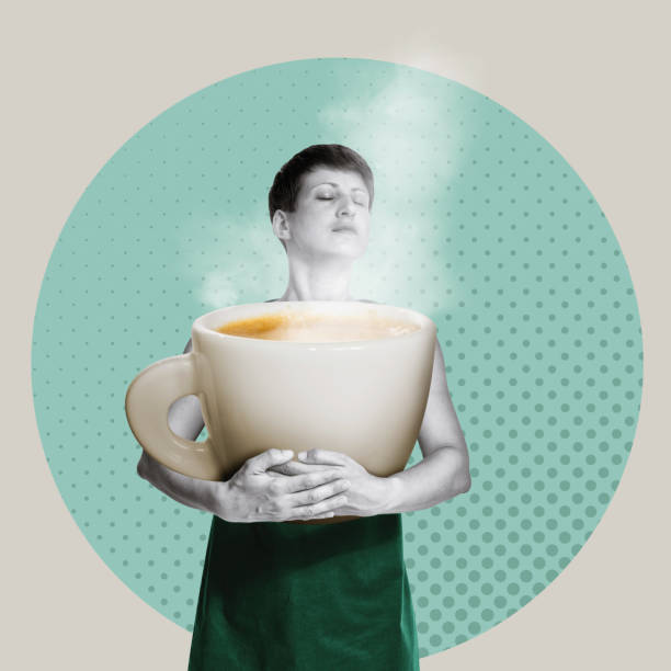 istock Cheerful morning with a cup of coffee. Concept. 1405583565