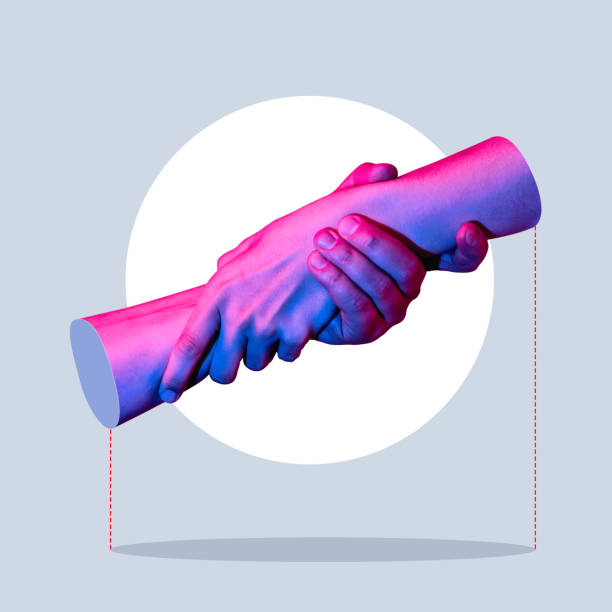 istock Metaphor of love and support. 1405583617