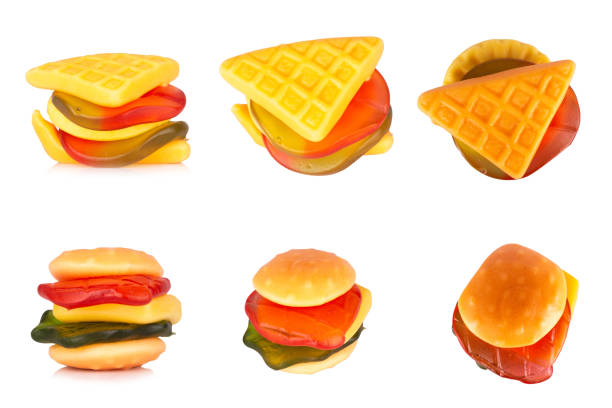 istock Burger Jelly isolated on white background 1405589352