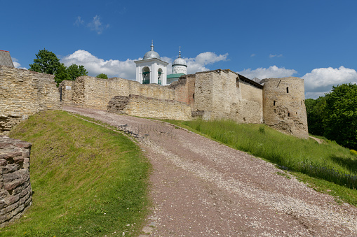 Izborsk fortress. District of Pskov Oblast, Russia