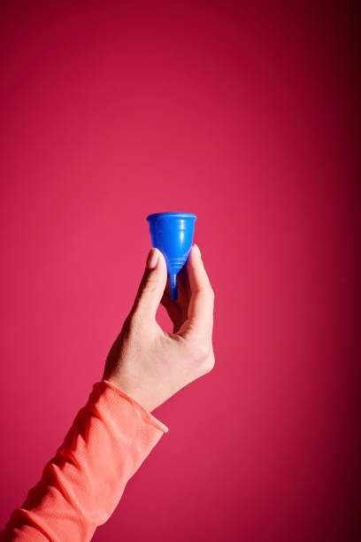 istock Gynecological device in female hand 1405595603