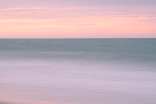 Atlantic Ocean at Sunrise, Cape May, New Jersey, USA