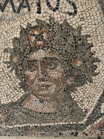 Roman mosaics in Catania, Sicily