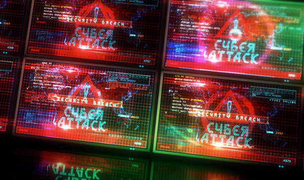 istock Cyberattack trolling and broadcast on screen 3d illustration 1405606888