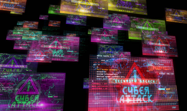 istock Cyberattack trolling and broadcast on screen 3d illustration 1405606966