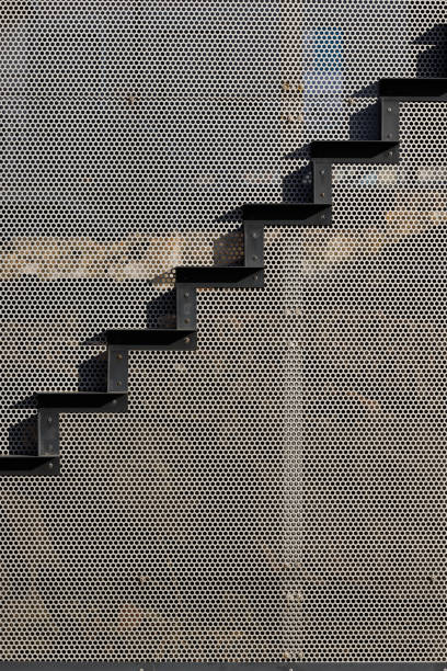 Semi transparent perforated metal sheet