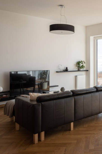 istock Modern living room with tv 1405609679