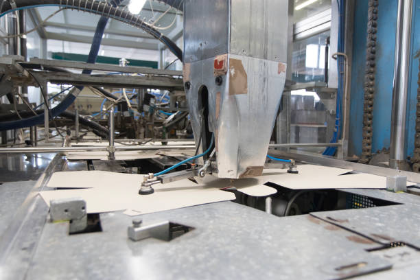 istock Automated production facility plant 1405623060