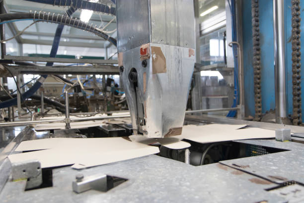 istock Automated production facility plant 1405623064