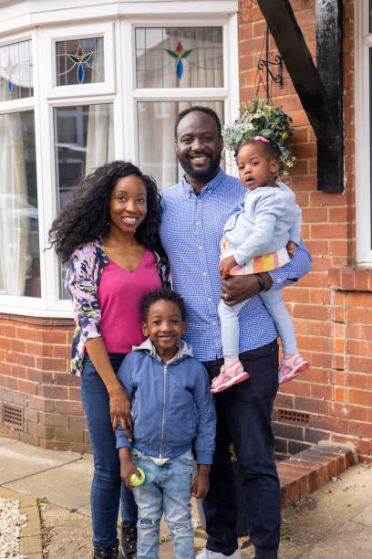 istock Young Family Portrait 1405631134