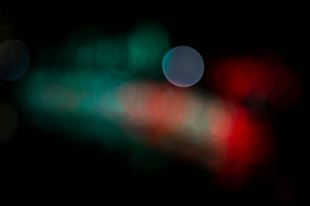 istock Abstract bokeh light effects on the night Texture Background wallpaper 1405634690