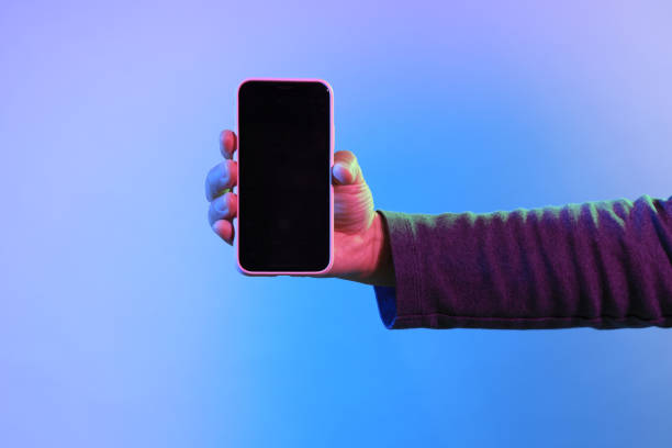 istock Hand Holding Smart Phone 1405636293