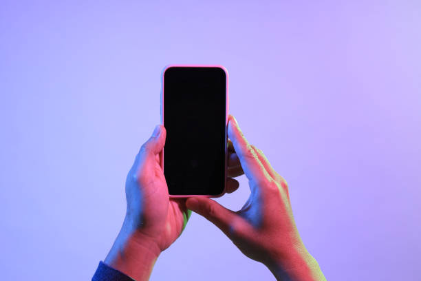 istock Hand Holding Smart Phone 1405636306