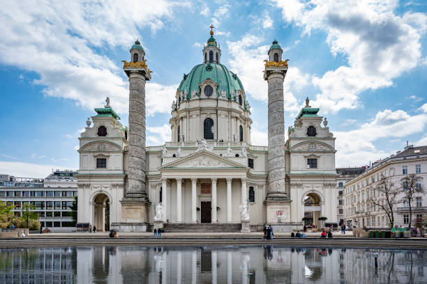 istock Karlskirche church in Vienna, Austria 1405643358