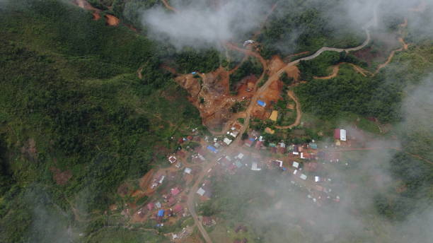 istock Aerial View In Laos 1405646790