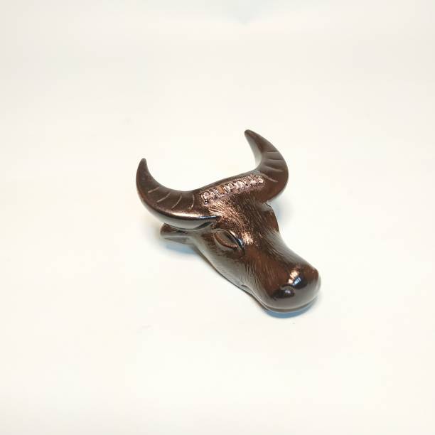 istock miniature sculpture of buffalo head 1405650338